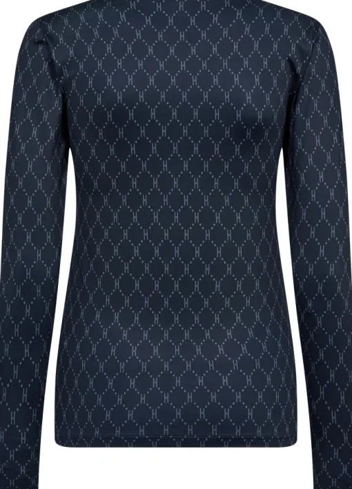 Hype The Detail Printed Bluse Marine