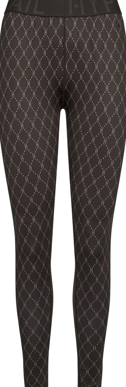 Hype The Detail Printed Leggings Brown