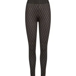 Hype The Detail Printed Leggings Brown