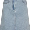 Ivy Copenhagen Henna Nederdel Wash Preston Denim Blue