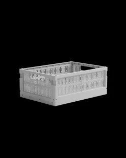 Made Crate Midi Foldekasse Misty Grey