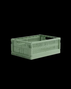 Made Crate Midi Foldekasse Green Bean