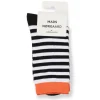 Mads Nørgaad Sock Pair Ana Mix Black Stripe/White Dot