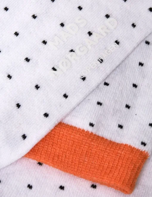 Mads Nørgaad Sock Pair Ana Mix Black Stripe/White Dot