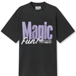 Mads Nørgaard Cotton Jersey Dassel T-Shirt Black