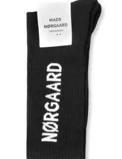 Mads Nørgaard Cotton Tennis Classic Strømper Black
