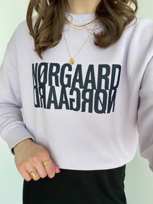 Mads Nørgaard Organic Sweat Tilvina Sweatshirt Orchid Petal
