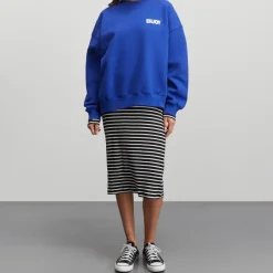 Mads Nørgaard Organic Sweat Atli Sweatshirt Bluing