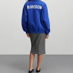 Mads Nørgaard Organic Sweat Atli Sweatshirt Bluing