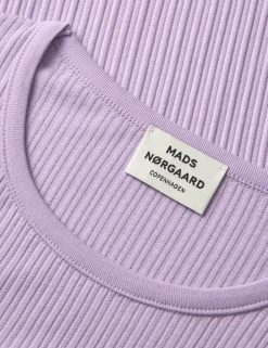 Mads Nørgaard Pointella Troja LS T-shirt Orchid Petal