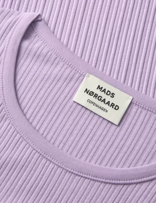 Mads Nørgaard Pointella Troja LS T-shirt Orchid Petal