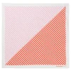 Mads Nørgaard Soft Cotton Self Tørklæde Flery Red/BonBon
