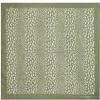 Mads Nørgaard Soft Cotton Self Tørklæde Mosstone/Sylvan Green