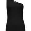Modström Igor One Shoulder Top Black