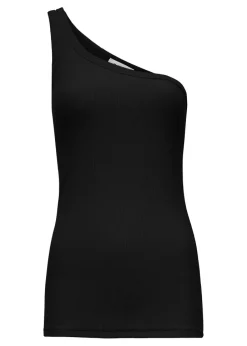Modström Igor One Shoulder Top Black