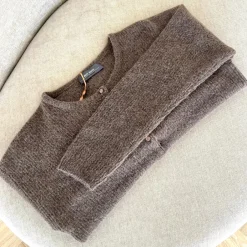 Mos Mosh Almine Strik Cardigan Pine Bark