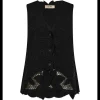 Mos Mosh Dalma Brodie Top Black