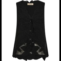 Mos Mosh Dalma Brodie Top Black