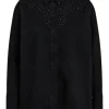 Mos Mosh Evira Deco Denimskjorte Black