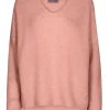 Mos Mosh Thora V-Neck Strik Rosette
