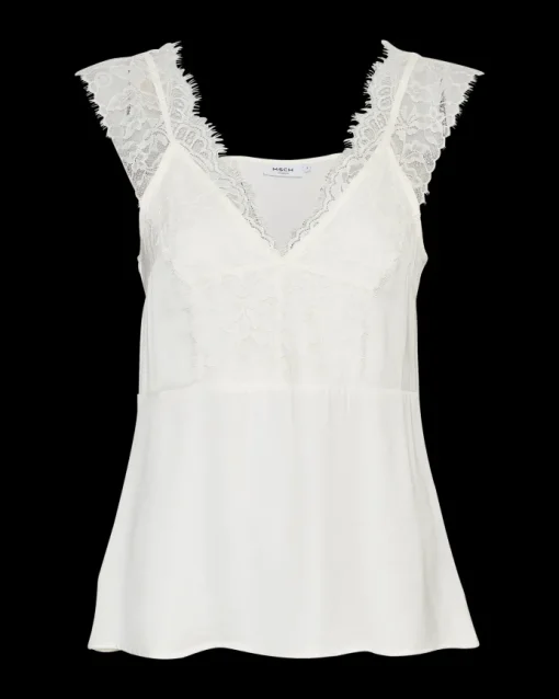Moss Copenhagen Adienna Maluca Top Egret
