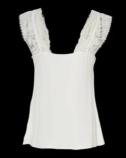 Moss Copenhagen Adienna Maluca Top Egret