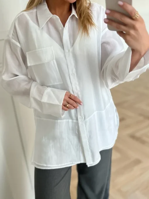 MSCH Copenhagen Barrington Skjorte Bright White