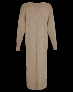 MSCH Copenhagen Hermine V Neck Kjole Fossil Melange