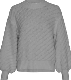 MSCH Copenhagen Jaycie Pullover Medium Grey Melange