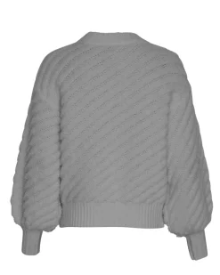 MSCH Copenhagen Jaycie Pullover Medium Grey Melange