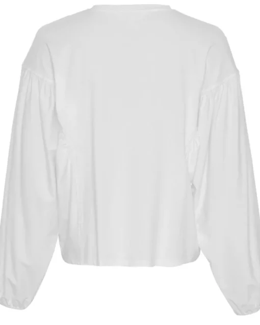 MSCH Copenhagen Nadaline Bluse Bright White