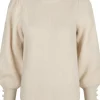 Neo Noir Angie Knit Bluse Ivory