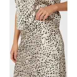 Neo Noir Bovary Desert Dot Nederdel Ivory