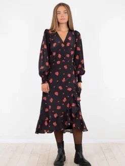 Neo Noir Eva Forever Rose Kjole Black