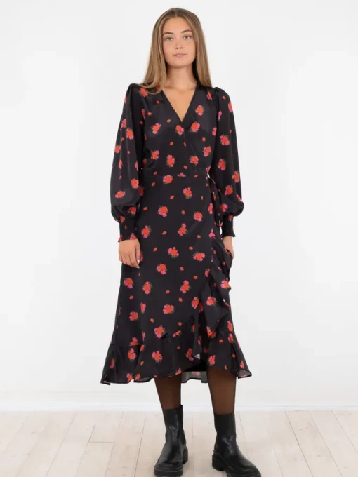 Neo Noir Eva Forever Rose Kjole Black