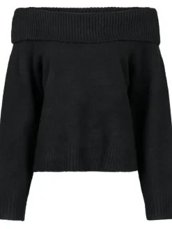 Neo Noir Jane Knit Bluse Black
