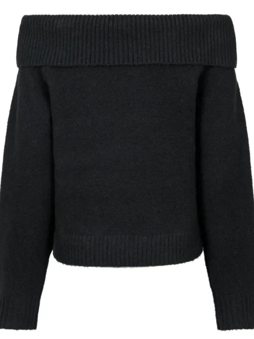 Neo Noir Jane Knit Bluse Black