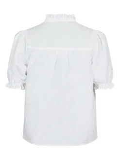 Neo Noir Odesa Linen Bluse NOS25 White