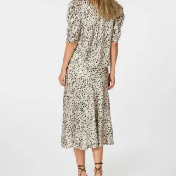Neo Noir Roella Desert Dot Bluse Ivory