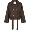 Neo Noir Sia F Jakke Chocolate Brown