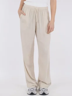 Neo Noir Sonar Drapy Linen Bukser NOS25 Natural