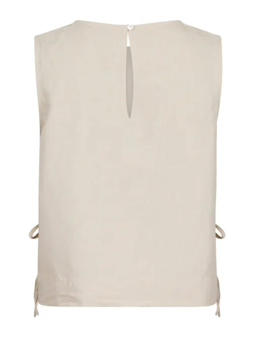 Neo Noir Svetlana Linen Top NOS25 Sand