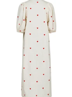Neo Noir Verossa Hearts Kjole Creme