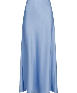 Neo Noir Vicky Heavy Sateen Nederdel Smoke Blue NOS25
