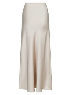 Neo Noir Vicky Heavy Sateen Nederdel Champagne NOS25