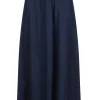 Neo Noir Yara Poplin Nederdel Navy