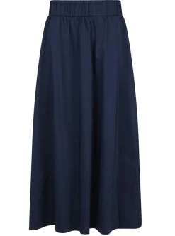 Neo Noir Yara Poplin Nederdel Navy