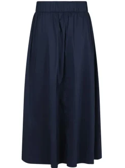 Neo Noir Yara Poplin Nederdel Navy