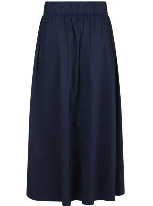 Neo Noir Yara Poplin Nederdel Navy