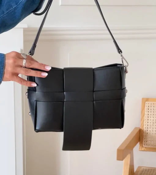 Object Breean PU Crossbody Taske Black